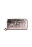 Кошелек LOLA CASADEMUNT Wallet, Silver/Metallic Grey - фото