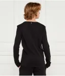 Лонгслив regular fit Tommy Hilfiger, черный - фото 3