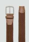 Ремень Mango Braided belt, Brown - фото 2