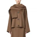 'S MAX MARA Женская приталенная куртка, Brown - фото 3