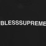 Толстовка Supreme x Bless Crewneck, черный - фото 2