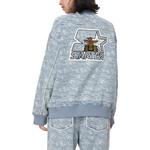 Джинсовая куртка унисекс деним синий Starter - фото 2