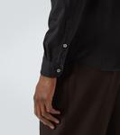 Хлопковая джерсейная рубашка Thom Sweeney, черный - фото 6