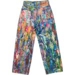 Широкие джинсы Acne Studios, синий - фото 4