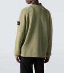 Толстовка из хлопкового флиса Compass Stone Island, Sage - фото 4