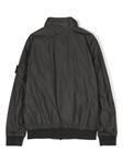 Stone Island Junior куртка на молнии с нашивкой Compass, серый - фото 2