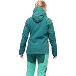 Женская куртка из софтшелла Tind Bergans, зеленый - фото 7