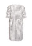Платье Zizzi Day dress, B White W B Dot/White - фото 5
