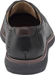 Оксфорды Holden Plain Toe Johnston & Murphy, цвет Black Full Grain/Gray Sole - фото 4