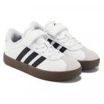 Vl court 3.0 кроссовки для малышей Adidas, белый - фото