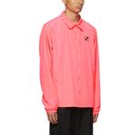 WE11DONE Рубашка-пиджак с логотипом, Pink - фото 4