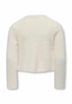 Кардиган ONLY GIRLS Cardigan, Cloud Dancer/Off-White - фото 3