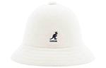 KANGOL Вышитая кепка-ведро с логотипом, White - фото