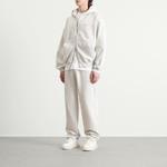 Толстовка с капюшоном на молнии с мини-логотипом Cole Buxton, Light Grey Marl - фото 4