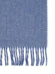 Шарф с бахромой в клетку Marni, синий - фото 2