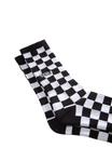 Носки Vans CHECKERBOARD CREW, Black/White/Black - фото 3