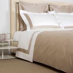 Пододеяльник Frette Forever с мелким узором 230x230, бежевый - фото 2