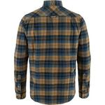 Фланелевая рубашка Singi Heavy стандартного кроя мужская Fjallraven, цвет Dark Navy/Buckwheat Brown - фото