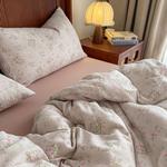 LUOLAI HOME Комплект постельного белья 1,5 м, 4 предмета, простыня - фото 8