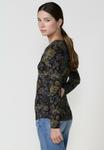 Топ Koroshi Long sleeved top, Multi Coloured/Multi-Coloured - фото 7