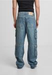 Джинсы карго свободного кроя 2Y Studios Aidan, Blue Denim - фото 4