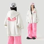 Свитшот-пальто унисекс GOLFCROSS, белый - фото 8