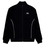 Толстовка Alpha Industries Track Sl full zip, черный - фото