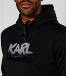 Толстовка Karl Lagerfeld Regular Fit, черный - фото 4