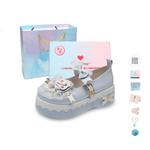 Туфли Platform Mary Jane Shoes 5.5cm Women's Gift Box Set Be good, Blue - фото
