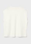 Футболка Stradivarius Basic T-shirt, Beige - фото 7