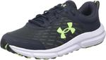 Under Armour Мужские кроссовки Charged Assert 10, Anthracite/Anthracite/Morph Green - фото