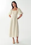 Мина в повседневном платье Willa, Natural - фото