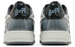 Кроссовки BAPE Bapesta #1 M1 'Grey', серый - фото 6