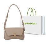 Qingxi Qinnxer Women Shoulder Bag, Хаки - фото 2
