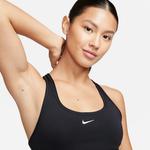Женский спортивный бюстгальтер Nike Swoosh Light Support, белый - фото 4
