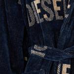 Банный халат s/m унисекс Diesel, синий - фото 3