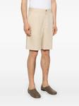 Льняные шорты Paul Smith, нейтральный - фото 3