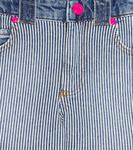 Джинсовые шорты в полоску Marc Jacobs, синий - фото 2