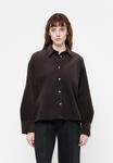 Блуза 7 for all mankind NINA SHIRT, Coffee Bean/Dark Brown - фото