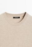 Джемпер Massimo Dutti SHORT-SLEEVE, Sand - фото 9