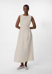 Макси платье comma casual identity, Cream - фото 2