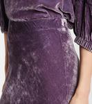 Бархатная макси-юбка Eza Velvet, Armor - фото 4