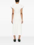 Платье макси для прослушивания Uma Wang, белый - фото 4