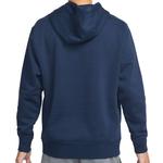 Толстовка Nike front large logo hoodie 'Navy', синий - фото 3