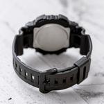 Часы CASIO Waterproof Sports Solar Powered Mens Black Analog/Digital Combo, черный - фото 6