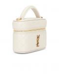 Micro Gaby Vanity Сумка Saint Laurent, Crema Soft - фото 4