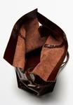 Сумка Massimo Dutti Handbag, Dark Brown - фото 3