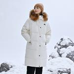 Женская пуховая куртка Kappa, белый - фото 6