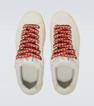 Замшевые кроссовки Curb Lite Lanvin, белый - фото 4