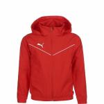 Детская дождевая куртка PUMA teamRISE красного цвета - фото 3